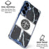 NBA Denver Nuggets Marble Galaxy S25 Clear Case